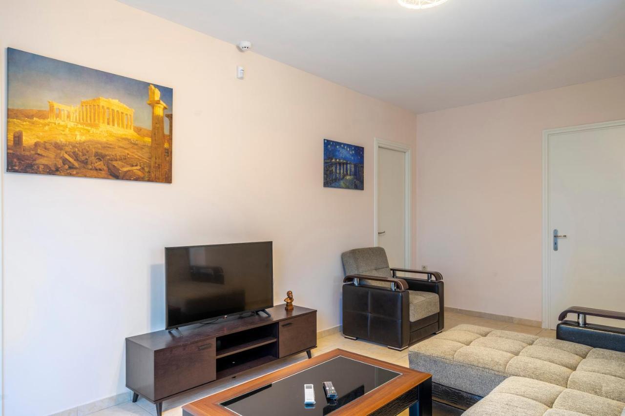 אתונה 2 Bedroom Renovated Apartment With A View מראה חיצוני תמונה